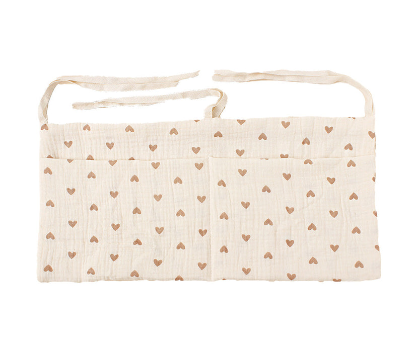 Honeybears box organizer - Hartjes - Box opbergzak  - 20 X 39 CM