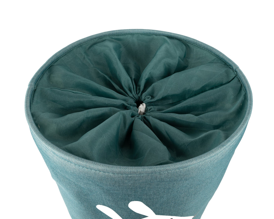 Speelgoedmand kinderen – Opbergmand babykamer - Blauw muis - 45 L