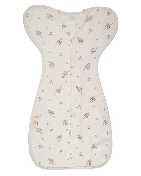 Witte inbakerslaapzak met sterretjes voor babies van 0 tot 3 maanden