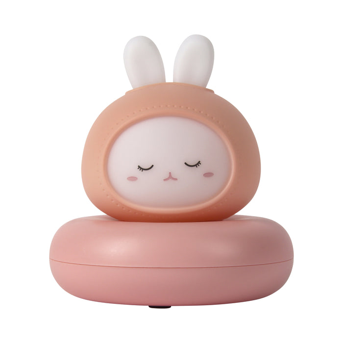 Oplaadbaar nachtlampje – Nachtlampje baby - Dimbaar Bedlampje - Draadloos kinder nacht lampje - Touch to dim - Konijn
