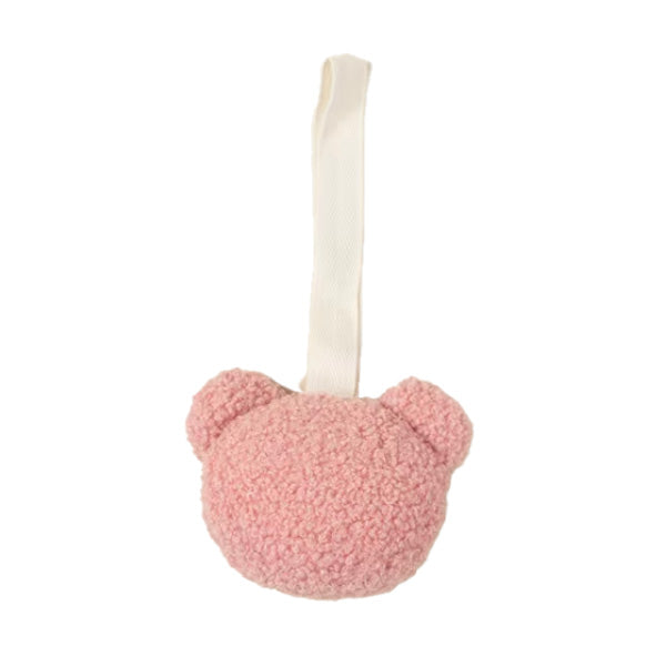 Speenkoord knuffelbeertje teddy rose