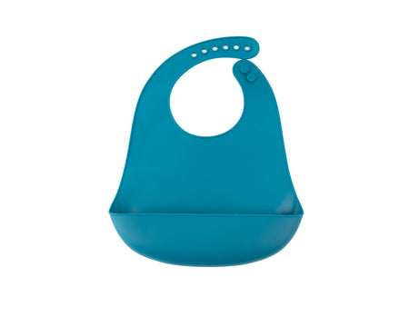 Siliconen slab met opvangbakje blauw