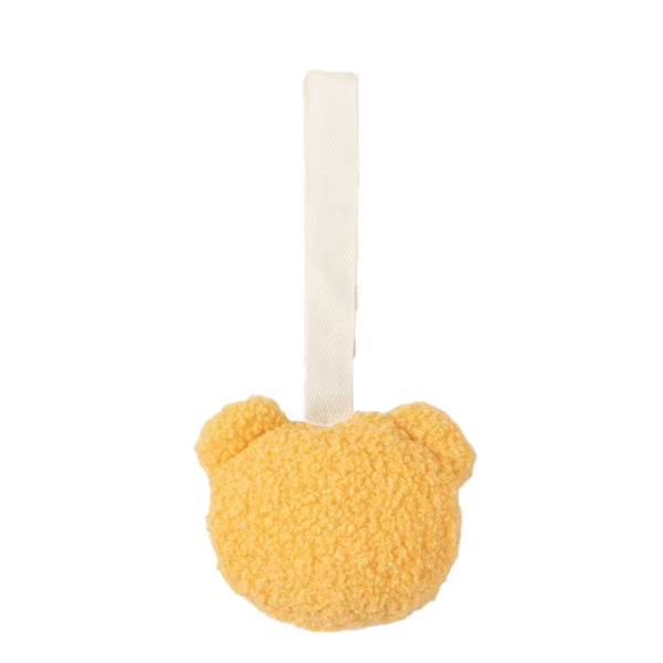 Speenkoord knuffelbeertje teddy geel