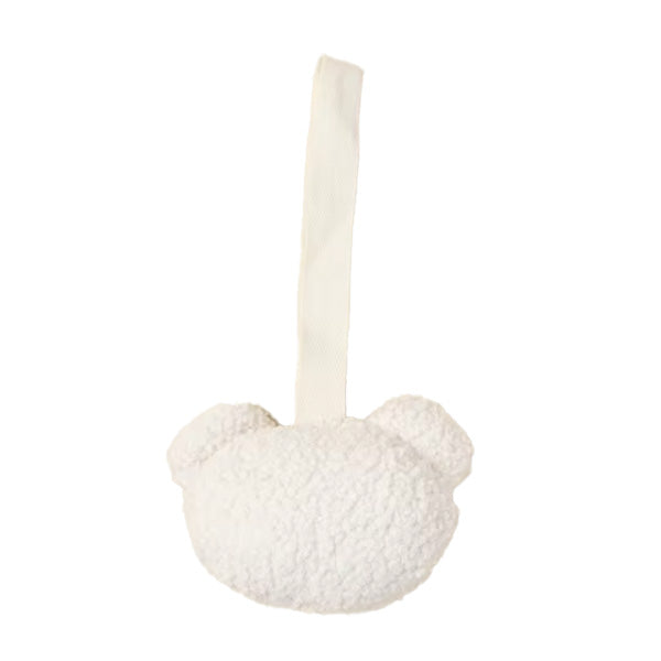 Speenkoord knuffelbeertje teddy wit