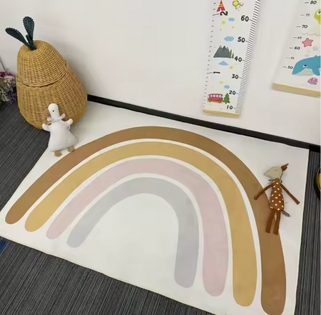 Vloerkleed regenboog kinderen