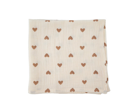 Hydrofiele doeken XXL hartjes 