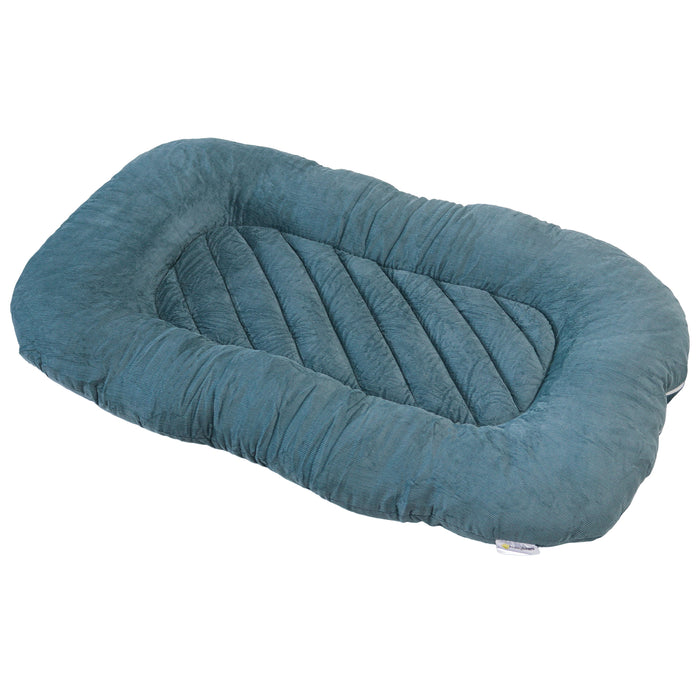 Babynestje – Zacht Babynest - Blauw, groen – 75 x 45 cm