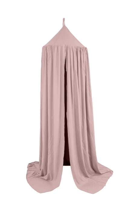 Mosquitera Rosa 270 cm - Mosquitera para bebé - Algodón - Poliéster - Dosel - Mosquitera infantil - Velo para bebé - Tienda de cuna