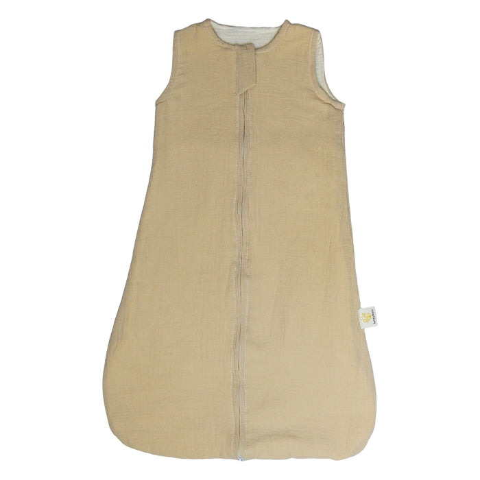 Inbakerslaapzak – Slaapzak baby – Inbakerdoek baby - Swaddle up met omslagdoek – Beige – 0 tot 6 maanden - 68 cm - 2 delig - TOG 0.75