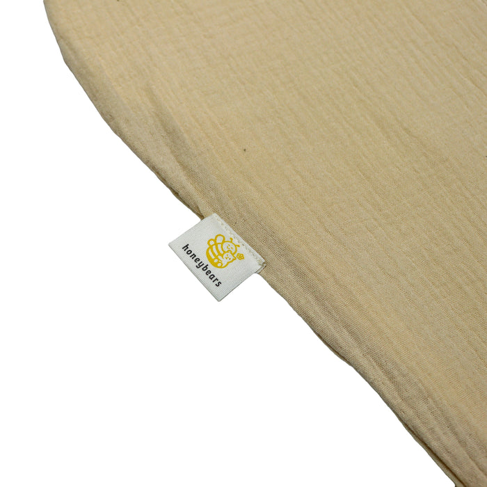 Inbakerslaapzak – Slaapzak baby – Inbakerdoek baby - Swaddle up met omslagdoek – Beige – 0 tot 6 maanden - 68 cm - 2 delig - TOG 0.75